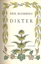 Dikter by Erik Blomberg
