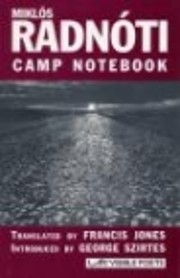 Camp Notebook (Visible Poets) de Miklós…