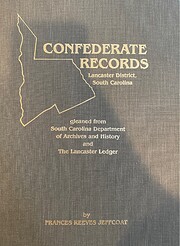 Confederate Records Lancaster District,…
