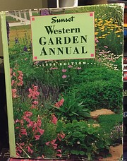 Western Garden Annual 1994 de Sunset Books
