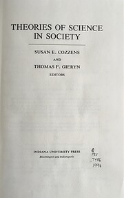Theories of science in society von Susan E.…
