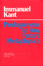 Prolegomena to Any Future Metaphysics: That…