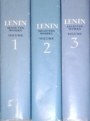Lenin Selected Works 3 Volume Set –…