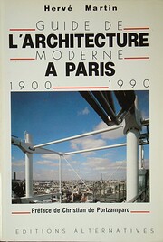 Guide de l'architecture moderne a Paris =:…