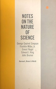 Notes on the Nature of Science, 1962, 46…