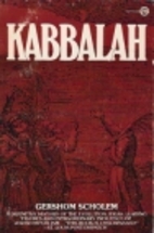 Kabbalah by Gershon Scholem