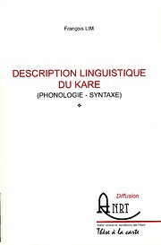 Description linguistique du Kare…