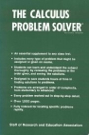 Calculus Problem Solver (Problem Solvers…