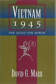 Vietnam 1945: The Quest for Power de David…