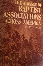 The advance of Baptist associations across…