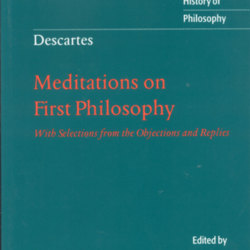 Meditations on First Philosophy by René Descartes | LibraryThing