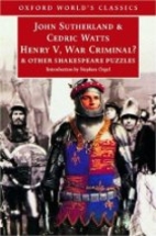 Henry V, War Criminal? and Other Shakespeare…
