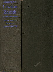 Lewis at Zenith de Sinclair Lewis