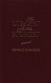 My Utmost for His Highest, Promotional…
