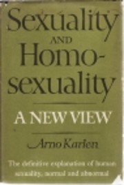 Sexuality and homosexuality;: A new view von…