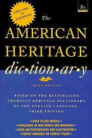 The American Heritage Dictionary of the…
