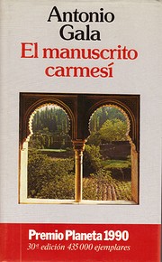 El manuscrito carmesí de Antonio Gala