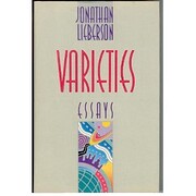 Varieties: Essays de Jonathan Lieberson