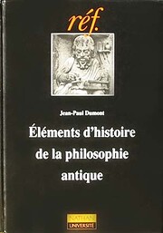 Eléments d'histoire de la…