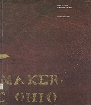 Made in Ohio: Furniture 1788-1888 av…