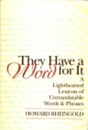 They Have a Word for It: Lighthearted…