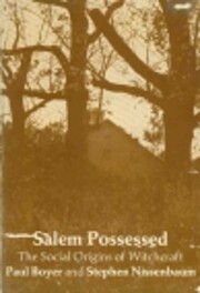 Salem Possessed: The Social Origins of…