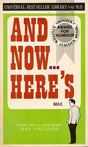 And Now... Here's Max: A Funny Kind of…