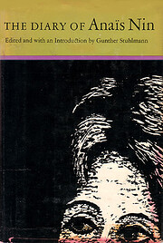 The diary of Anaïs Nin – tekijä:…