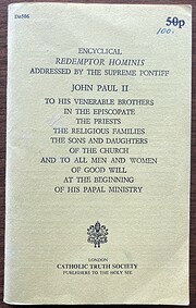 Redemptor Hominis por Pope John Paul II