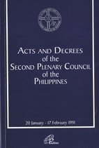 Acts and decrees of the Second Plenary…