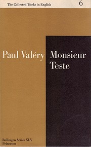 Monsieur Teste av Paul Valéry