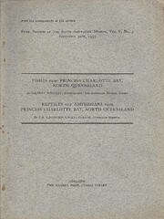 Fishes from Princess Charlotte Bay, North…