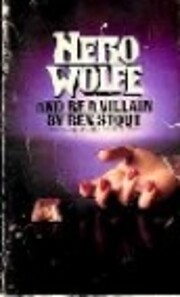 And Be a Villain de Rex Stout