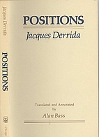 Positions by Jacques Derrida