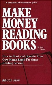 Make Money Reading Books de Bruce Fife