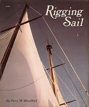 Rigging sail by Percy W. Blandford