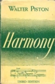 Harmony Third Edition de Walter Piston