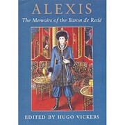 ALEXIS. The Memoirs of the Baron de Redé…