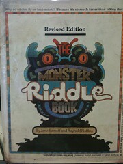 The monster riddle book de Jane Sarnoff