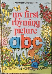 My first rhyming picture abc de Brian Miles