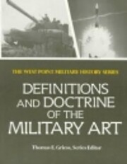 Definitions and Doctrine of the Military…