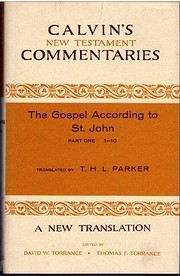 Gospel According to St. John 1-10 (Calvin's…