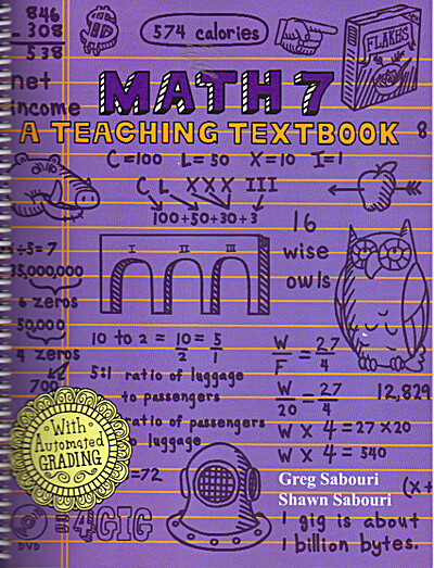 Math 7: Teaching Textbooks & Answer booklet… | HPCS | TinyCat