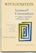 Lectures & conversations on aesthetics,…