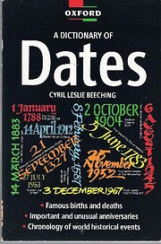 A Dictionary of Dates (Oxford Paperback…