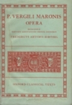 P. Vergili Maronis Opera by Virgil