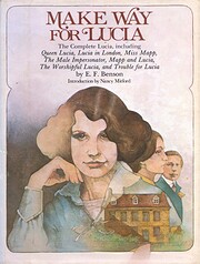 Make Way for Lucia de E. F Benson