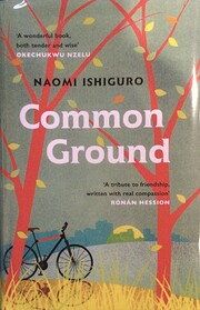 Common Ground de Naomi Ishiguro