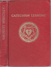 Catechism Lessons: Pupil's Book af Adolph…