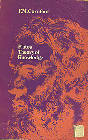 Plato's Theory of Knowledge por F. M.…